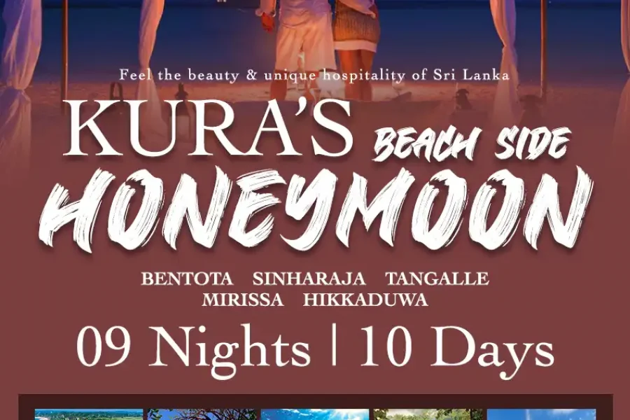 Beach Side Honeymoon In SriLanka – 10 Days / 09 Nights