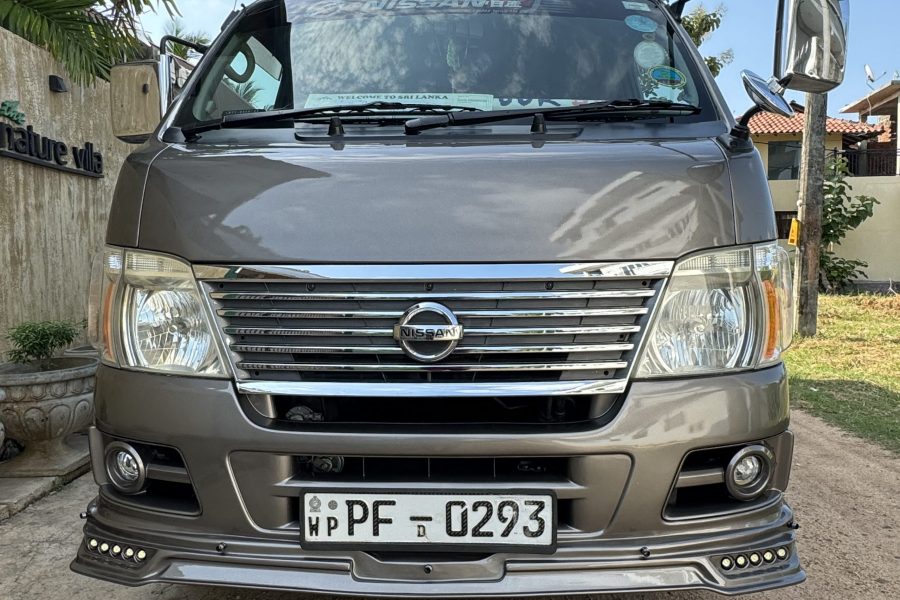 Nissan luxury high roof van